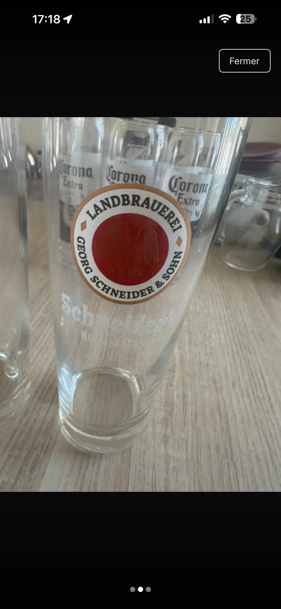 Lot de 8 verres à bière  – photo 4